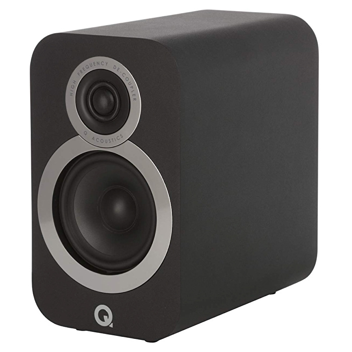 Q ACOUSTICS 3010i Raf Tipi Hoparlör Carbon Black (Çift)